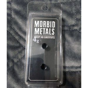 🖤 NWT 4g Black Tunnels Morbid Metals UNUSED